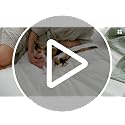 Bedsure Oversized King Cotton Duvet Cover Set Brown 120"x98" No Comforter