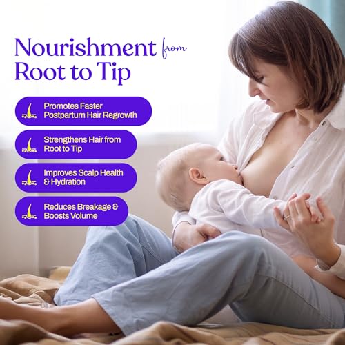 Postpartum Hair Loss Vitamins for Regrowth & Thickness – Nursing Safe