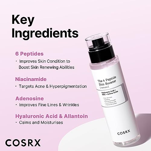 COSRX 6X Peptide Collagen Booster Toner Serum + 2% Alpha Arbutin Discoloration Care Serum