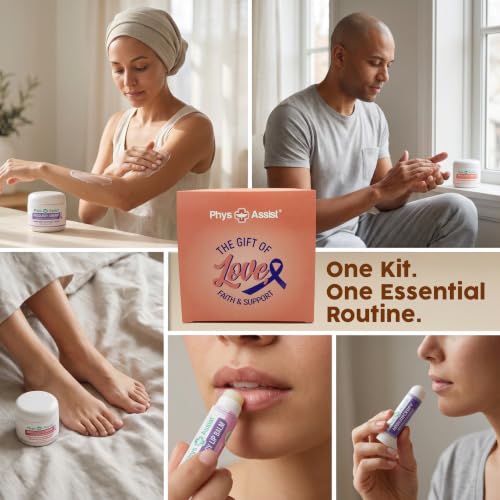 Chemo & Radiation Patient Gift Set - Comfort Skincare Kit for Sensitive Skin