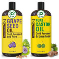 Seven Minerals Pure Grapeseed Oil & Pure Castor Oil