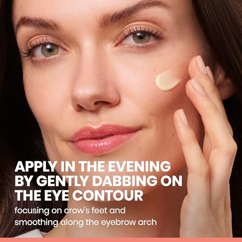 Av?ne Retrinal EYES Advanced 3-In-1 Eye Cream, Retinal eye cream, Powered by Retinaldehyde & Hyaluronic Acid, Helps smooth wrinkles, minimizes under-eye puffiness & dark circles, eye cream anti-aging