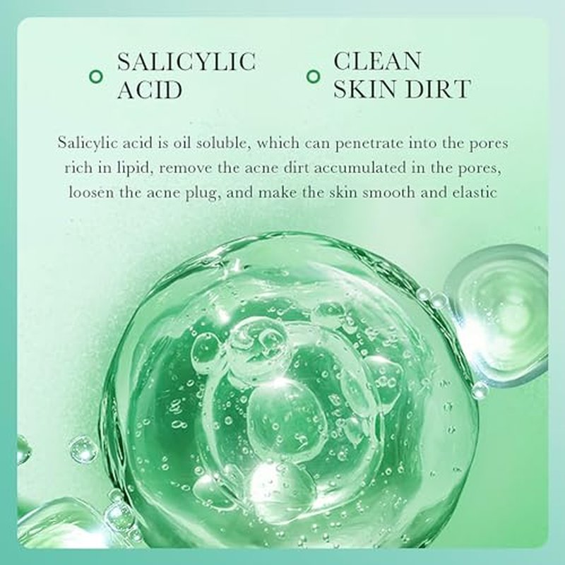 BIOAQUA Salicylic Acid Acne Marks Removal Deep Foam Cleanser Shrink Pores Soothing Oil Control 100g / 3.52fl.oz