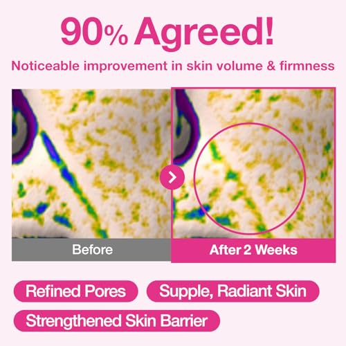 numbuzin No.2 Overnight Face Mask | Rose PDRN Overnight Collagen Mask | Korean Glass Skin Essential | Elasticity, Hydrating, Firming, Enlarged Pores | Collagen, Peptides, PDRN | 37g, 4ea