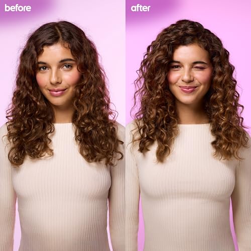 Not Your Mother's Curl Talk Instant Lift Root Hair Spray and Strengthening Volume Foam (2-Pack) - Powered by Biotin, Peptides, and Rice Protein - For Curly Hair Types
