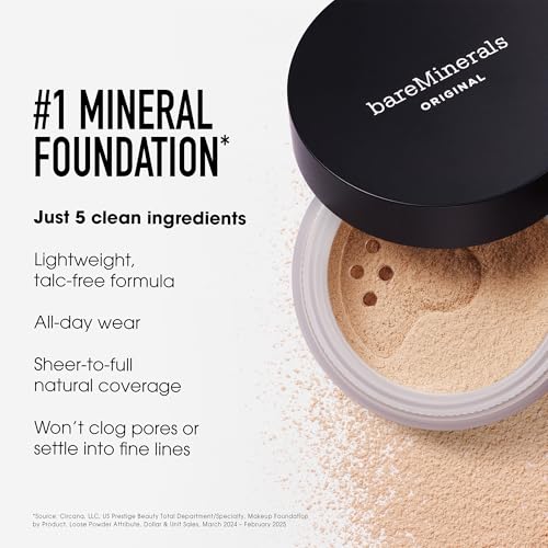 bareMinerals Deluxe Original Loose Mineral Foundation SPF 15 - Holiday Limited Edition Size