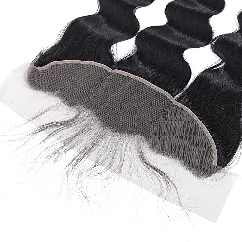 16 Inch Body Wave Lace Frontal Closure Ear to Ear HD Transparent Lace - 13x4
