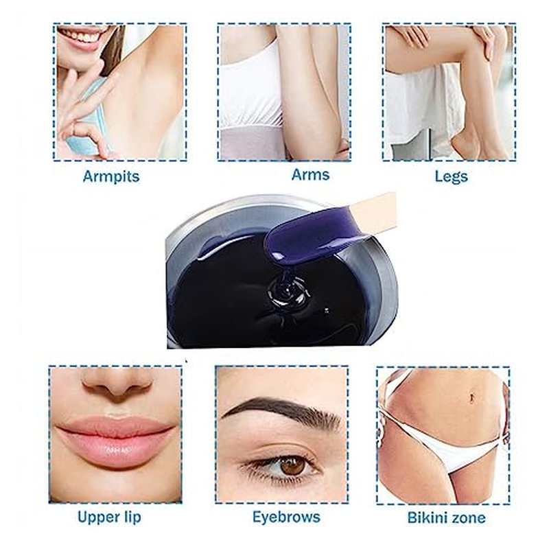 600ml Wax Pot Wax Warmer Replacement, Inner Pot Portable Hair Removal Waxing Bowl for 600ml Hair Remover Machine