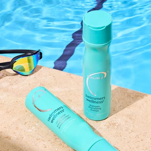 Malibu C Swimmers Wellness Shampoo & Conditioner Set - Chlorine Damage Protection