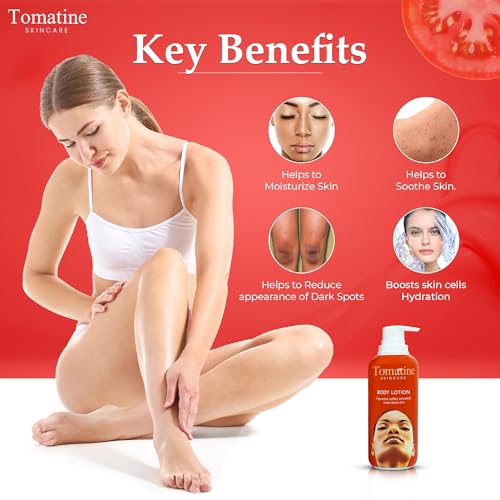 Tomatine Lightening Body Lotion 400ml - Formulate to Hydrate and Moistures Skin, Lightening Properties