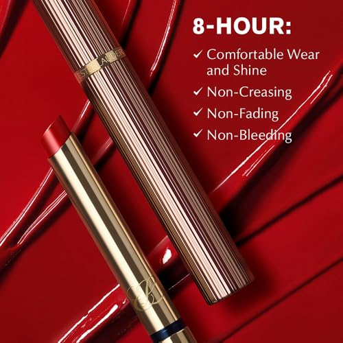 Est?e Lauder Pure Color Explicit Long-Lasting Slick Shine Slim Lipstick for Women | Plumping & Hydrating