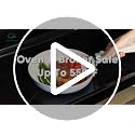 Chef Power 19-Piece Ceramic Nonstick Cookware Set with Detachable Handle - Light Purple