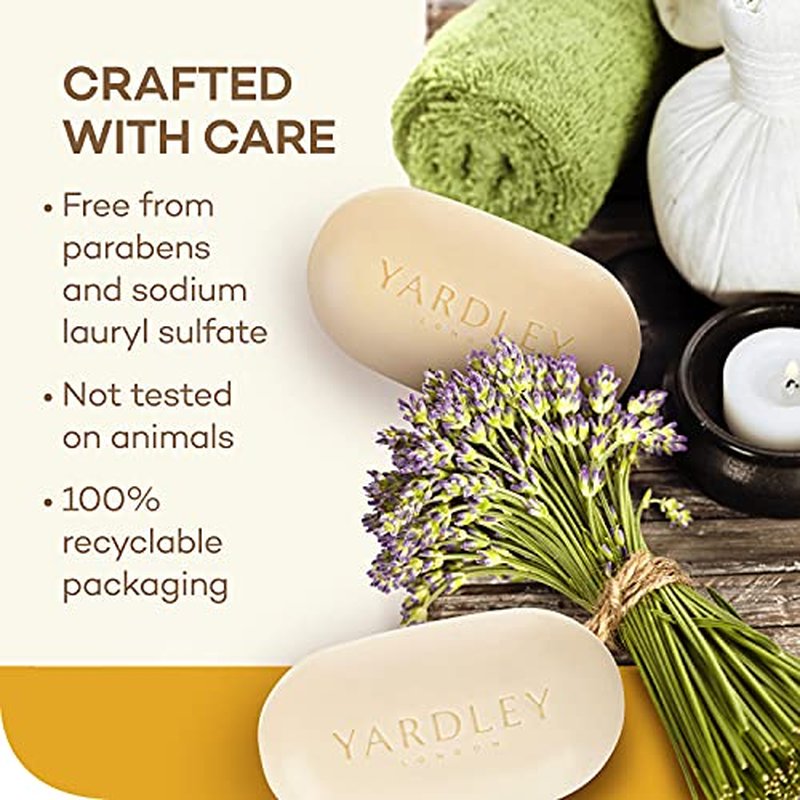Caswell-Massey Natural Bar Soap for Women, Moisturizing Body Soap Bar for All Skin Types, Made with Essential Oils & Plant-Based Formula for Soft Skin, Lilac, 3.5 oz