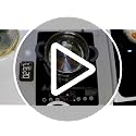 Portable Electric Cooktop 110V Single Burner with LED Touch Control 9 Power Levels