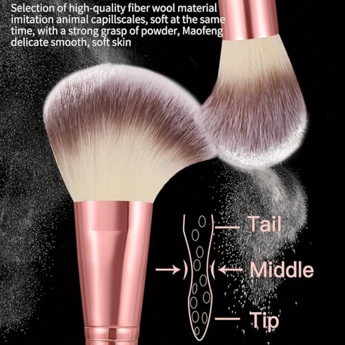 HGHDBT 65Pcs Pink Makeup Brushes Set Professional Makeup Kit Multi-functional Makeup Tool Set with Case Facial Makeup Accessories, Foundation Makeup Brush Kit Eye and Face Make up Brushes & Tools