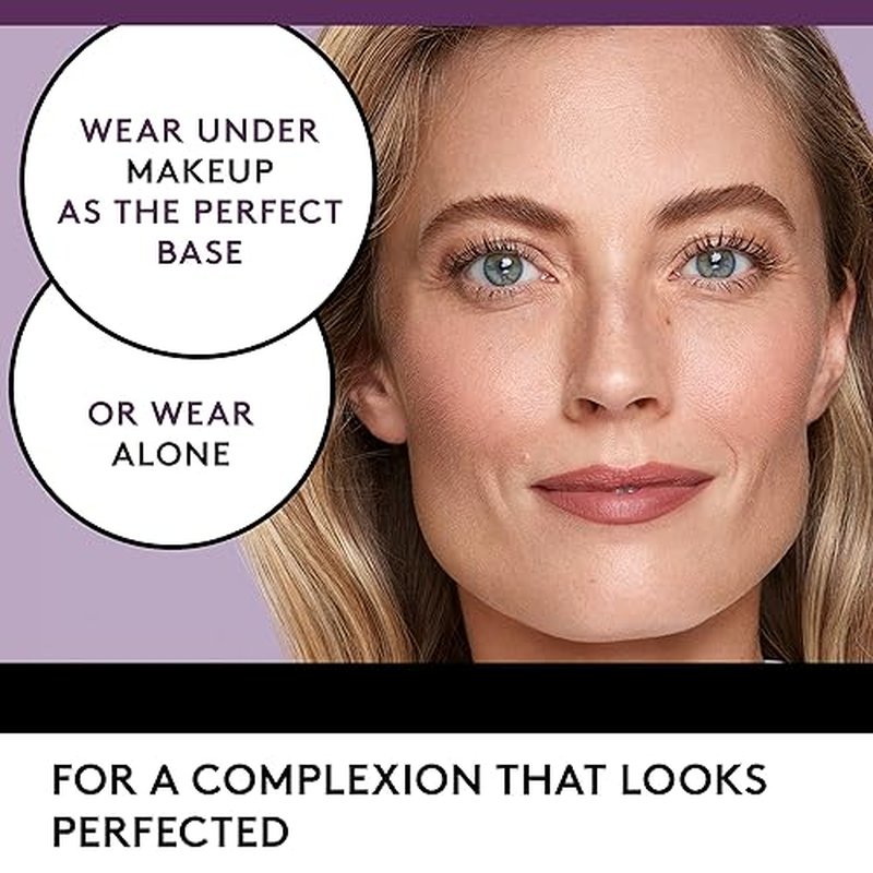 COVERGIRL Simply Ageless Blurring Serum, Anti Wrinkle, Face Serum, 1 Pack,Skin Tightening, Reduces Fine Lines, Formulated with Vitamin A & E, Argan Oil, Coconut Oil