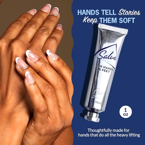 Reusable Press On Nails for Women & Girls - Short Almond Shape, Green Gradient with 3D Hand-Sculpted Florals, Holiday Party Manicure (A-Dark Blue Short, M)