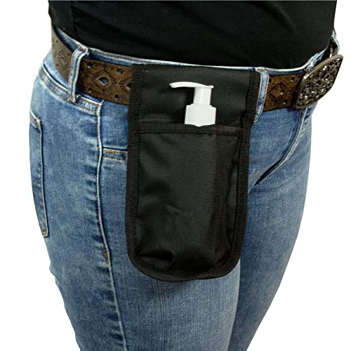 10 Pack Black Massage Bottle Holsters - Durable Lotion & Oil Holders for Therapists - Variation of THIS listing