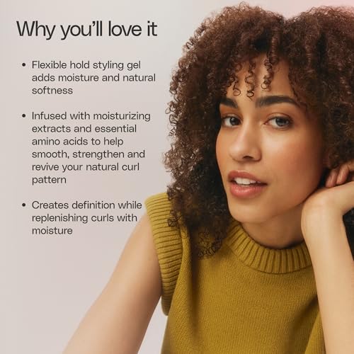 8.5oz Curl Quencher Moisturizing Styling Gel for Tight Curls - Flexible Hold & Frizz-Free