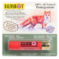 BALMSHOT Pomegranate Lip Balm SPF 15 ? Natural Beeswax Chapstick, Moisturizing Lip Protector for Very Dry Lips, 20-Gauge Brass Shotgun Shell Case, Outdoor Heat Tolerant, Made in USA