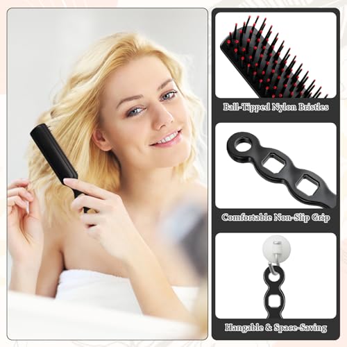 240 Pack Hair Brush and Comb Set for Donations Travel & Shelters - Individually Wrapped