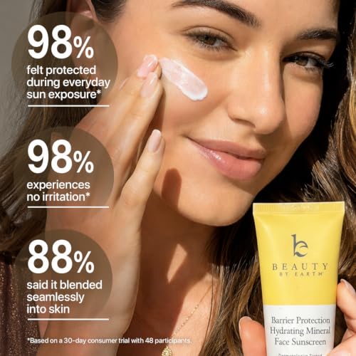 Mineral Face Sunscreen SPF 50 Vanilla Coconut - Non-Nano Zinc Oxide, Hydrating & Reef Friendly