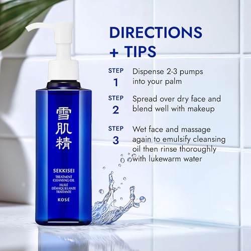 SEKKISEI Treatment Cleansing Oil Makeup Remover 5.4 oz - Herbal Skin Softening