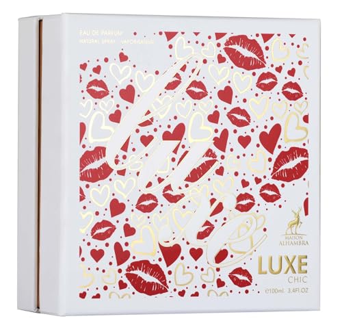 Maison Alhambra Luxe Chic Unisex Floral Woody Musk Eau de Parfum 3.4 oz