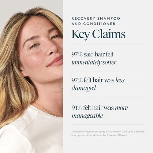 VIRTUE Repair Shampoo & Conditioner Set for Damaged Hair - 8 Fl Oz