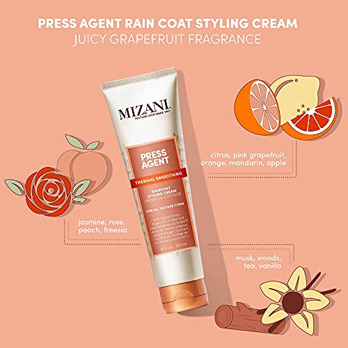 Layerable Blowdry Cream for Frizzy Hair with Heat Protection - Argan Oil Formula