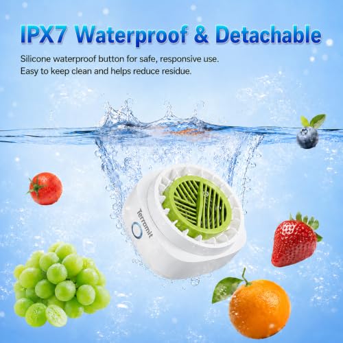 Wireless Fruit and Vegetable Cleaner with Hydroxy Ion Technology - IPX7 Waterproof
