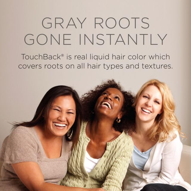 TouchBack Pro Gray Root Touch Up Marker - Dark Brown Hair Color, 60 Applications