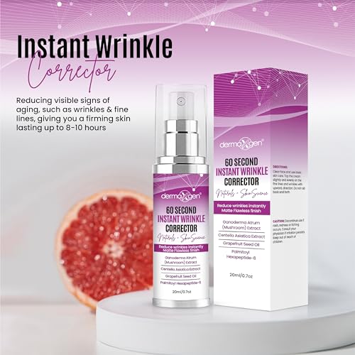 Organic Peptide Complex Skincare Set ? Instant Wrinkle Corrector & Face Lift Cream for Lifting, Tightening, and Firming
