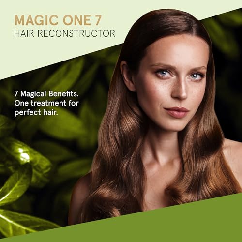 INOAR Magic One 7 Hair Reconstruction Treatment with Amino Acids & Repairing Actives for Strengthening & Revitalization, 10.14 fl.oz