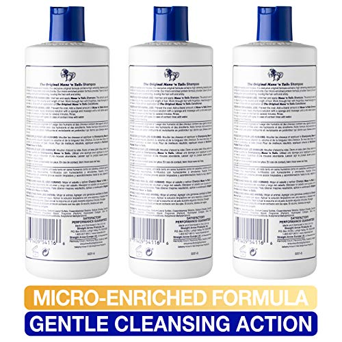 Mane 'n Tail Original Formula For Thicker Fuller Stronger Hair 16 oz (3 pack Shampoo)