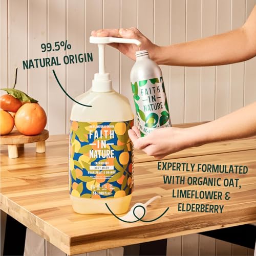 Faith In Nature Grapefruit and Orange Body Wash 5litre Bottle