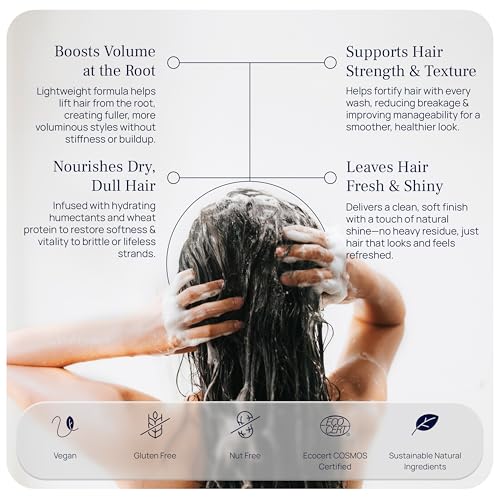 Volumizing Shampoo for Thinning Hair - Sulfate-Free, Fullness & Thickness