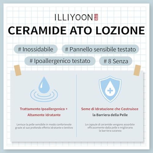 Illiyoon ATO Lotion 350ml with Top to Toe Wash