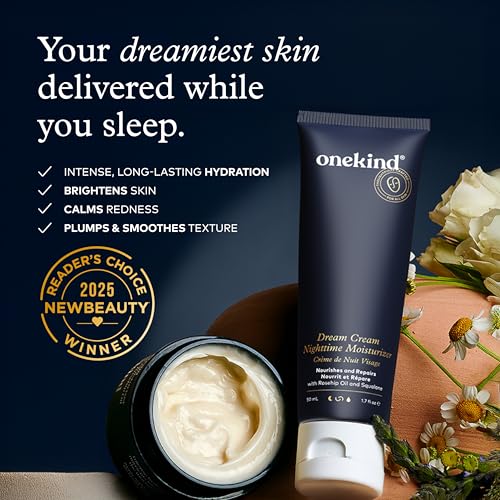 Night Moisturizer for Face 1 Pack - Hydrating Dream Cream for Wrinkles & Sensitive Skin