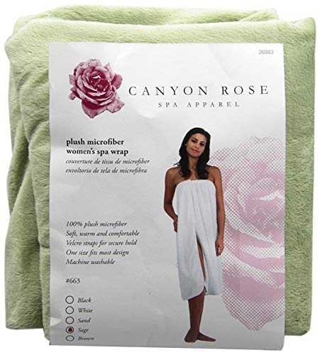 Canyon Rose Cloud 9 Microfiber Spa Wrap - Knee Length, Sage