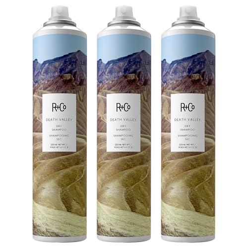 R+Co Death Valley Dry Shampoo for Hair Refresh & Volume, 3-Pack