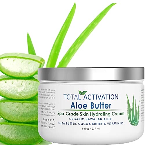 Hawaiian Aloe Vera Face & Body Moisturizer - Deep Hydrating 8 oz