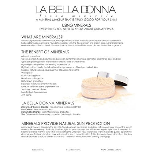 La Bella Donna Loose Mineral Foundation SPF 50 | 10g - Marianna
