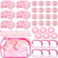 Spa Party Supplies Set for Girls – Headbands, Wristbands, Scrunchies & Cosmetic Bags