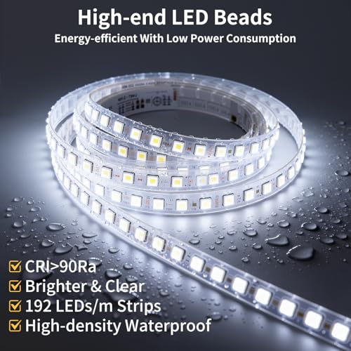 38-Inch LED Bathroom Mirror with Lights, Anti-Fog, Front & Backlit
