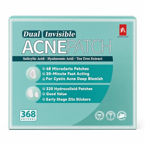 Acne Patch Kit with Microdart & Hydrocolloid - 368 Count – Complete Acne Care System