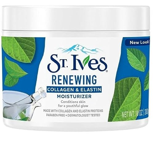 Dove Collagen & Elastin Face Moisturizer 10oz Jar - 3 Pack