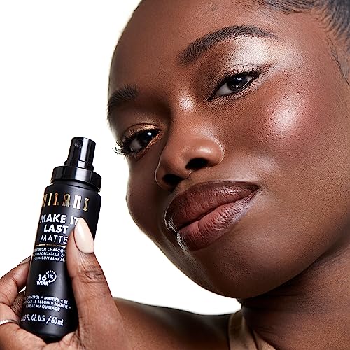 Milani Conceal + Perfect Blur Out Powder, Make It Last Matte Setting Spray, and No Pore Zone Mattifying Makeup Primer