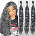 Human Hair Straight Bundles P4/GREY 22 24 26 Inch Brazilian Virgin Remy Sew-In