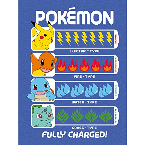 Mad Engine Pokemon Boy's T-Shirt - Character Shirt for Boys or Girls